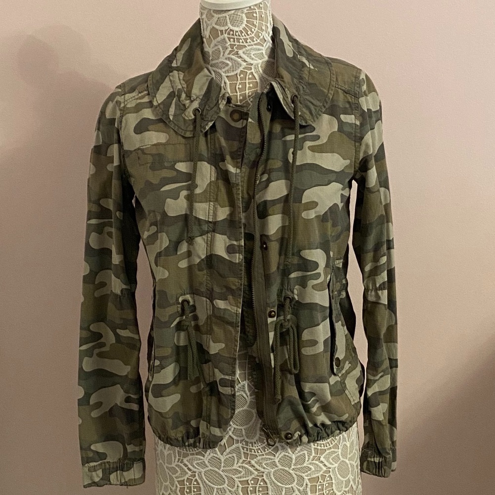 American Eagle Camo Utility Jacket